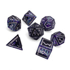 Witches Cauldron - Nimbus™ 7 Piece RPG Set 6063 Aluminum Wondrous Dice-Aluminum Dice-Norse Foundry-Norse Foundry-aluminum dice-dungeons & dragons-d&d dice set-rpg dice set-aluminum d&d dice set-d&d-lightweight-perfect for tabletop rpgs