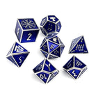 Witches Fire - Norse Themed Metal Dice Set-Zinc Alloy Dice-Norse Foundry-Dungeons and Dragons-DND Dice-D20-Metal Dice Set-DND-D&D Metal Dice Set-Perfect for Tabletop RPGs
