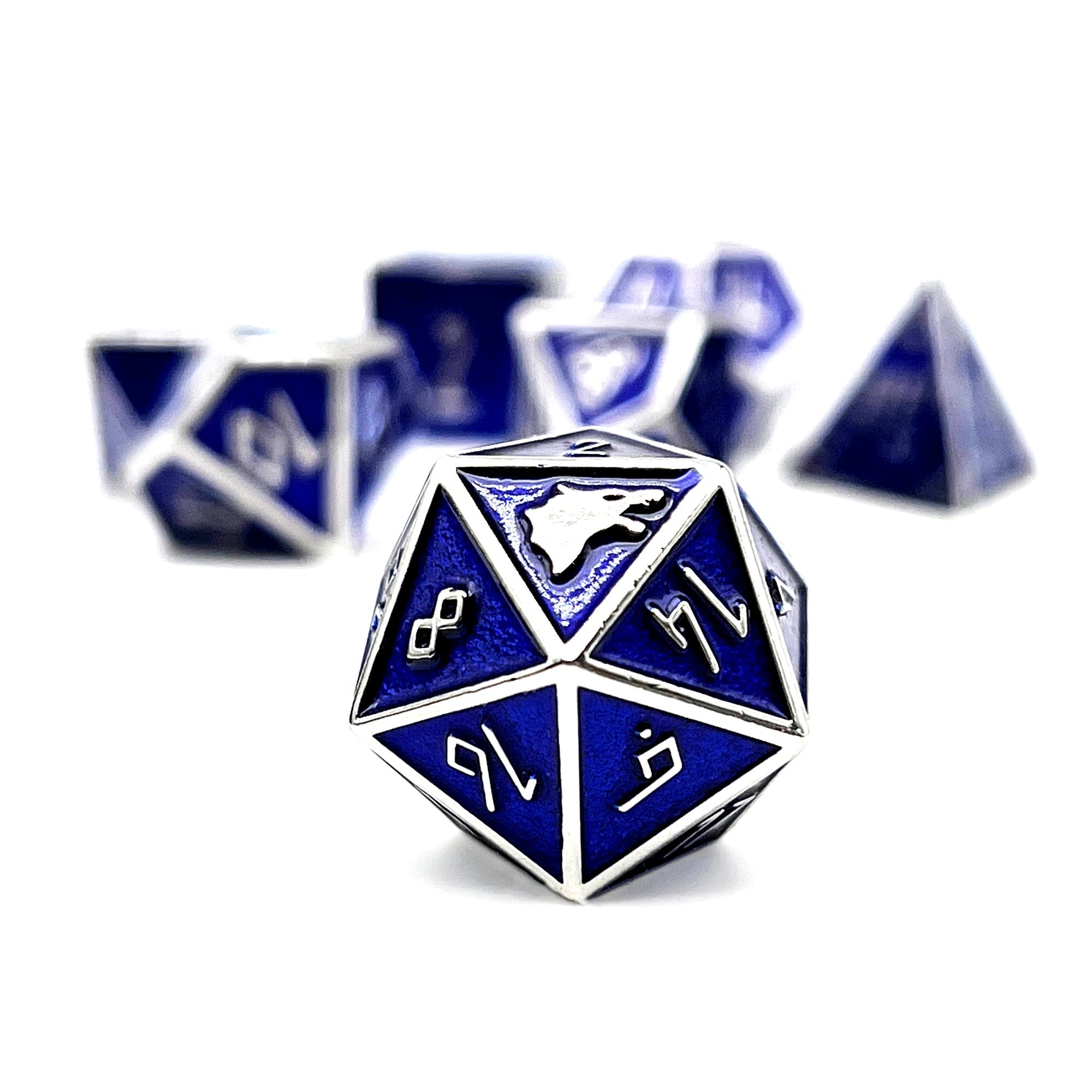 Witches Fire - Norse Themed Metal Dice Set-Zinc Alloy Dice-Norse Foundry-Norse Foundry-dungeons & dragons-d&d dice set-rpg dice set-d20-metal dice set-d&d-perfect for tabletop rpgs