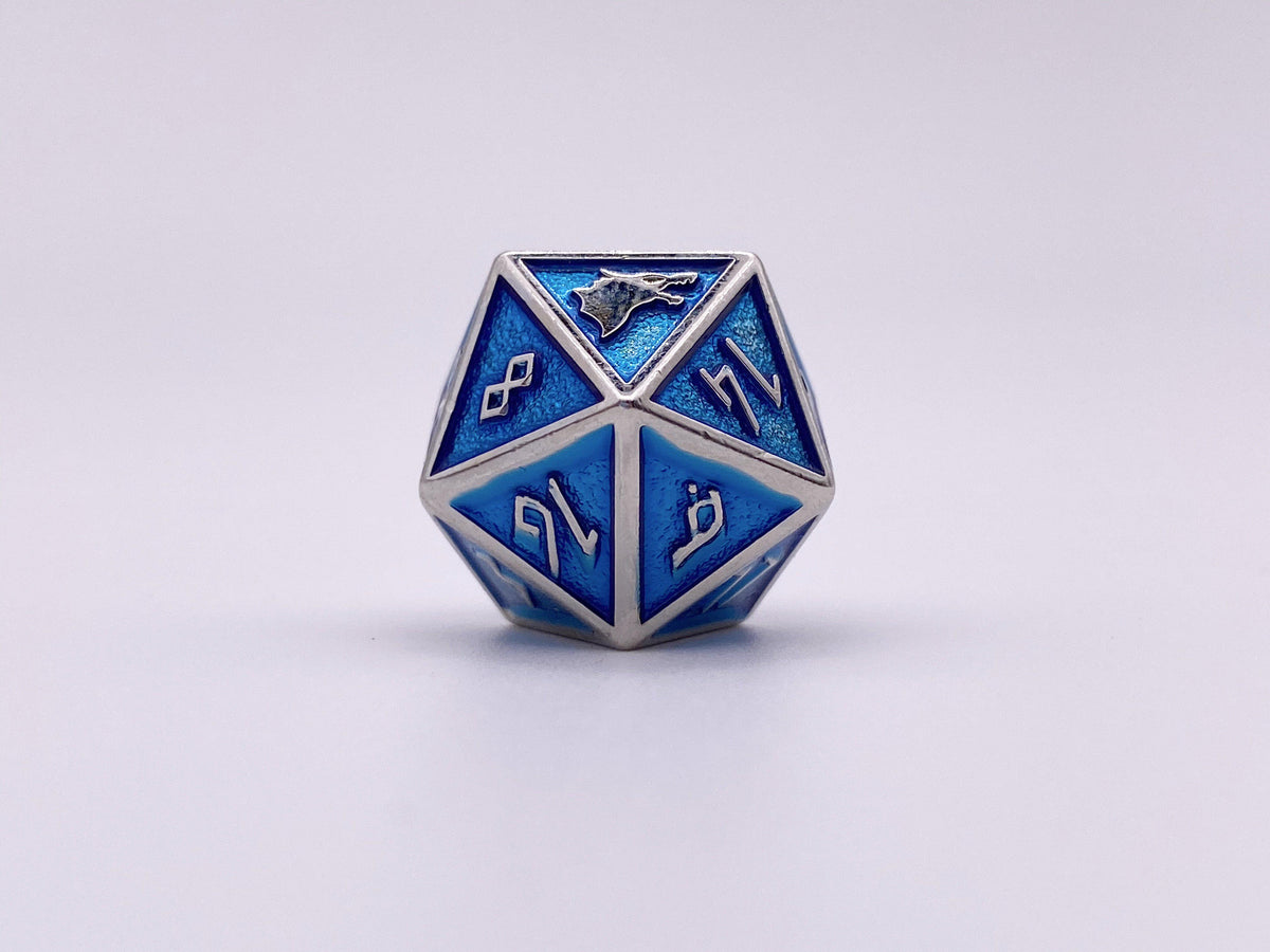 Witches Fire - Norse Themed Metal D20 - NOR 04697