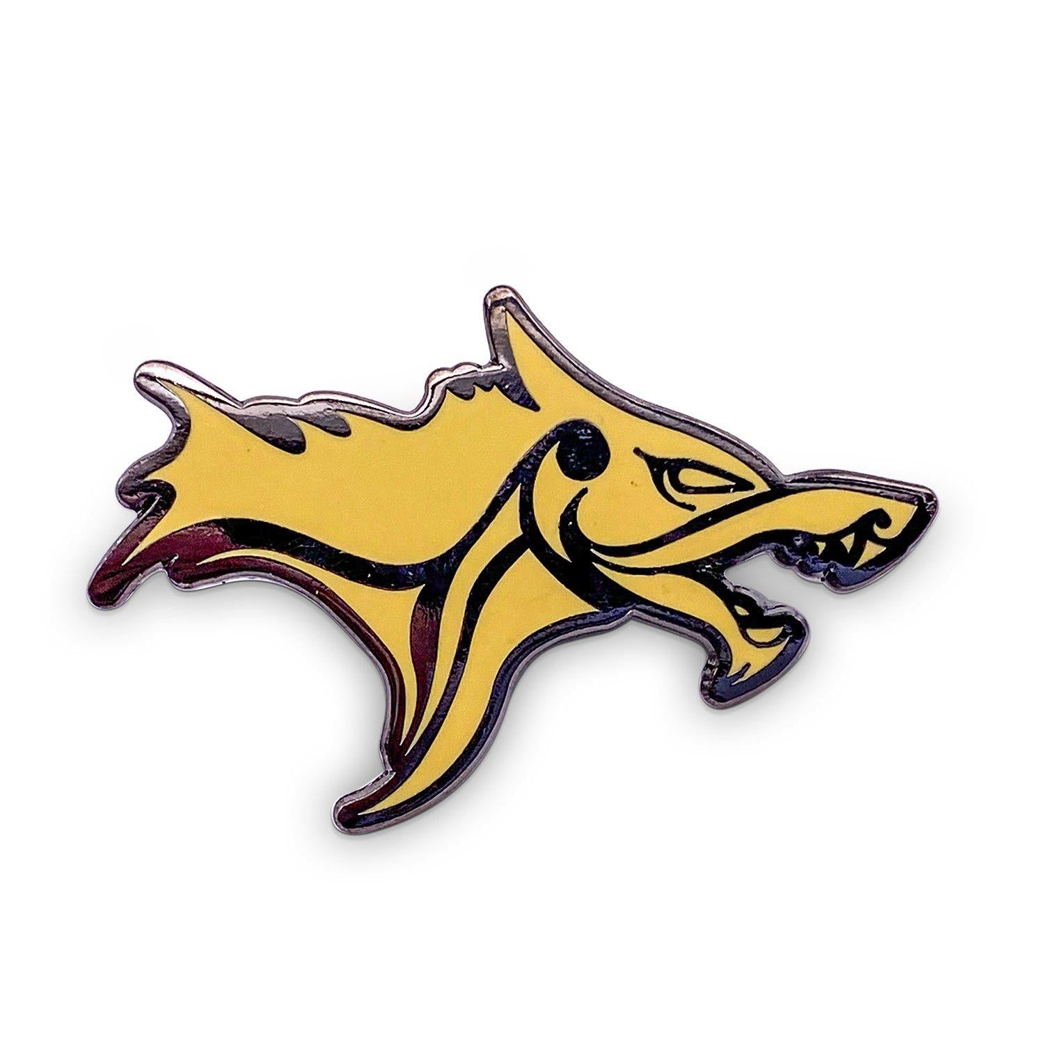 Wolf - Hard Enamel Adventure Pin Metal by Norse Foundry-Pins-Norse Foundry-D&D Enamel Pin-D&D Pin-Dungeons and Dragons Enamel Pin-DND Accessories