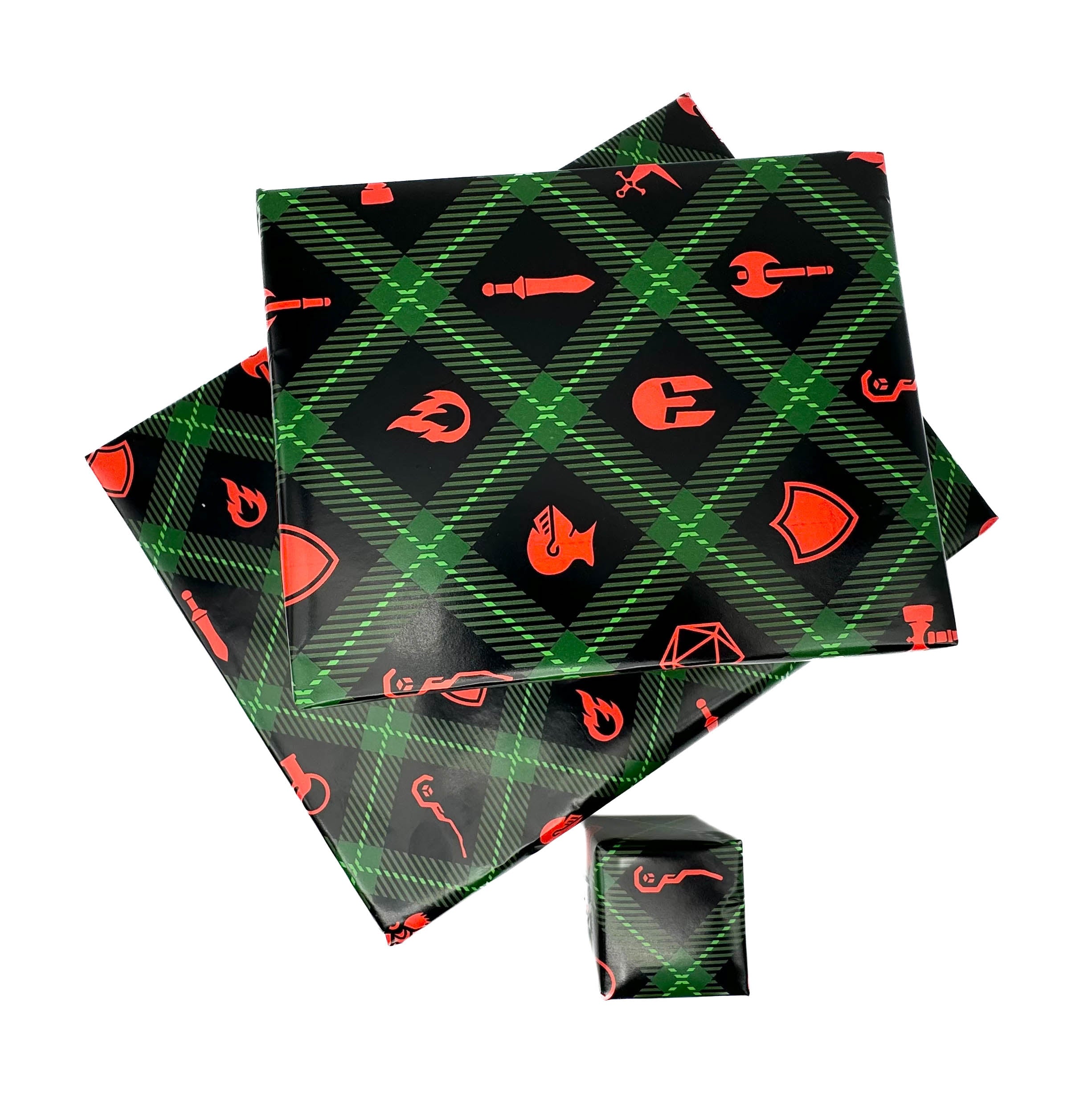 Wrapping Paper-Norse Foundry-DND wrapping paper-RPG gift wrap-Dungeon and Dragons gift wrap-Tabletop wrapping paper