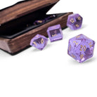 Zircon Alexandrite - 7 Piece RPG Set Zircon Glass Dice-Glass Dice-Norse Foundry-Norse Foundry-zircon glass dice-dungeons & dragons-d&d dice set-rpg dice set-glass dice set-d&d-perfect for tabletop rpgs