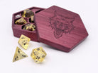 Zircon Yellow Topaz - 7 Piece RPG Set Zircon Glass Dice-Glass Dice-Norse Foundry-Norse Foundry-zircon glass dice-dungeons & dragons-d&d dice set-rpg dice set-glass dice set-d&d-perfect for tabletop rpgs