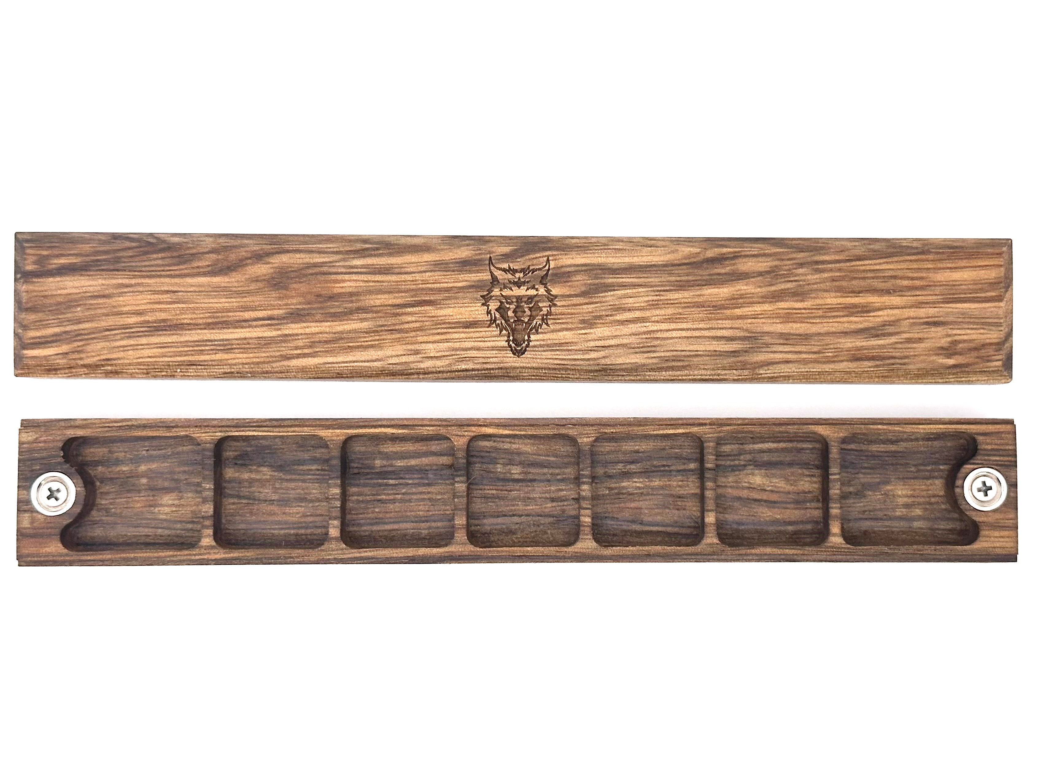 Black Limba - Wolf Logo - Chest of Holding™ - NOR 3223