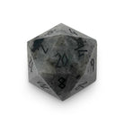 Blue Labradorite - Single D20 Gemstone Dice-Gemstone Dice-Norse Foundry-dungeon and dragons-dice-dnd-dungeon & dragons