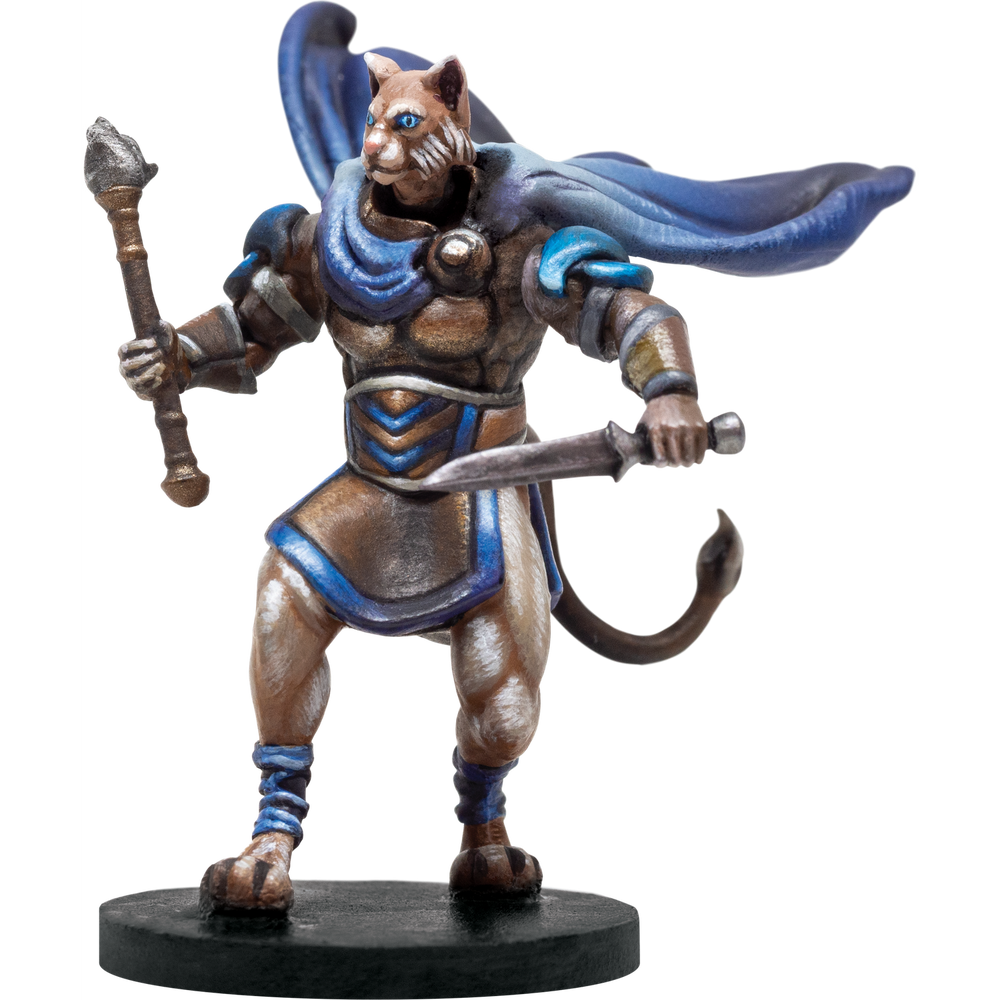 Flickering Flame - Cattus Light Armored 28mm Miniature By Adventurers & Adversaries