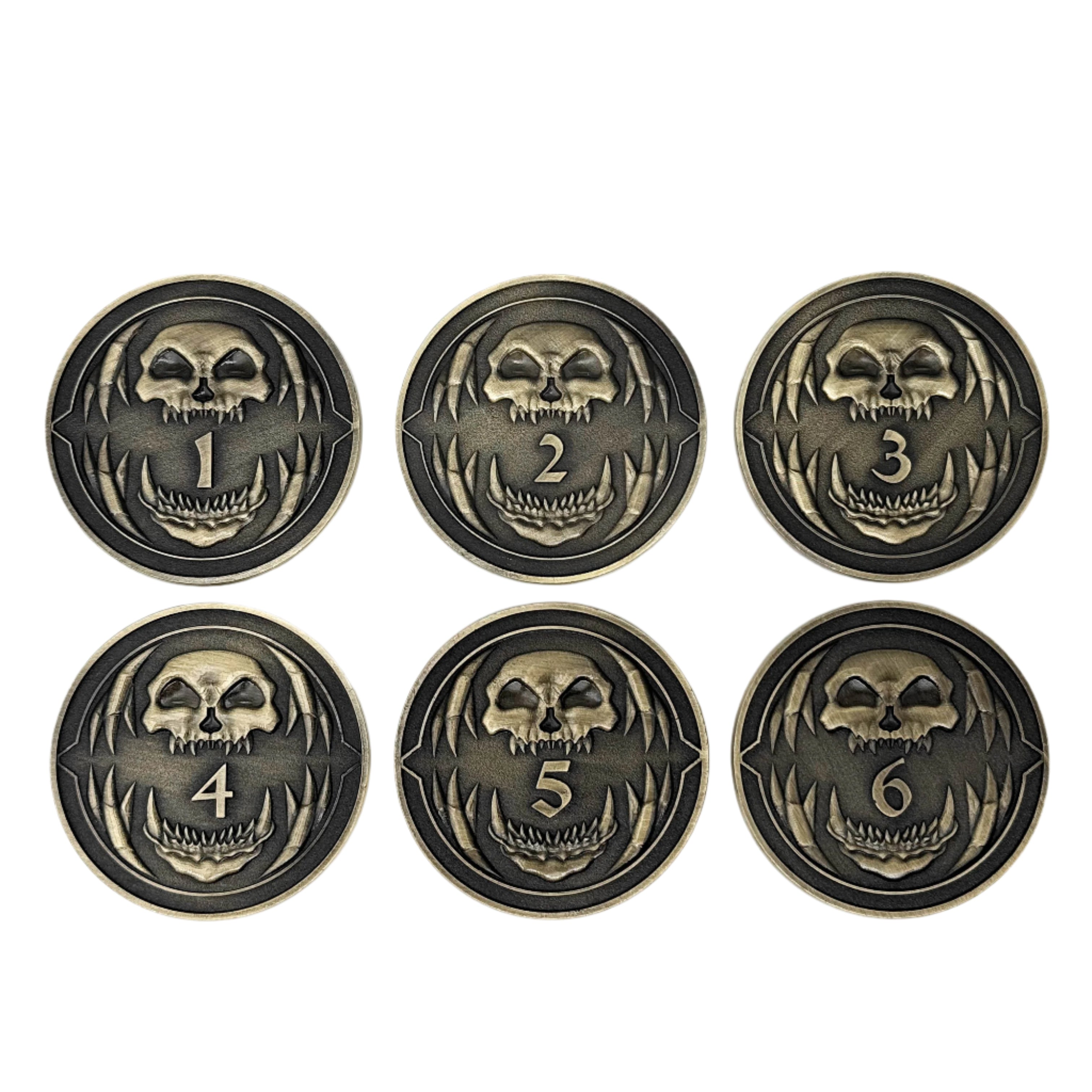 Adventure Coins - Objective Tokens (Orc) - NOR 05014