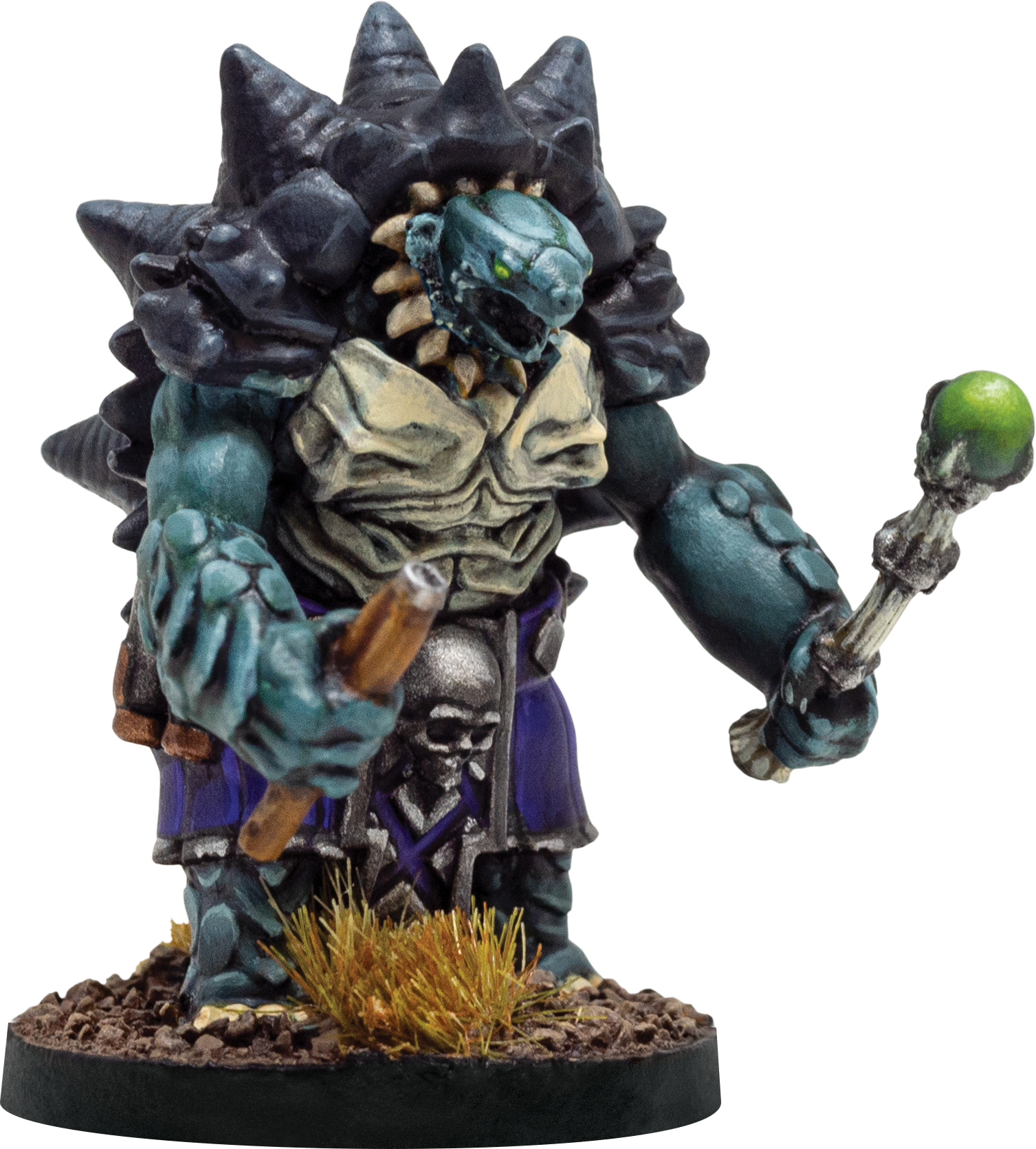 Kawako - Turtlefolk Heavy Armored 28mm Miniature by Adventurers & Adversaries - A&A 0008