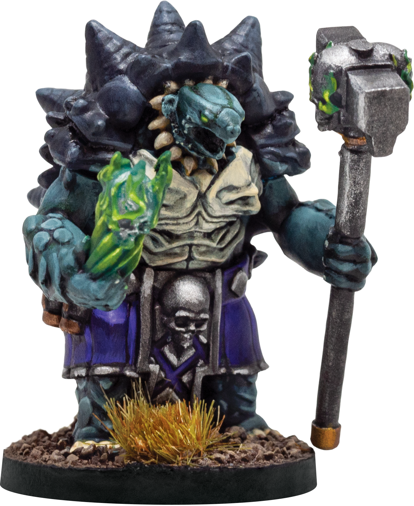 Kawako - Turtlefolk Heavy Armored 28mm Miniature by Adventurers & Adversaries - A&A 0008