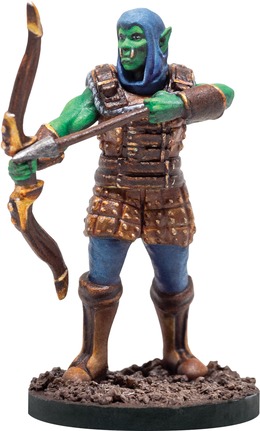 Menko - Orc Medium Armored 28mm Miniature By Adventurers & Adversaries