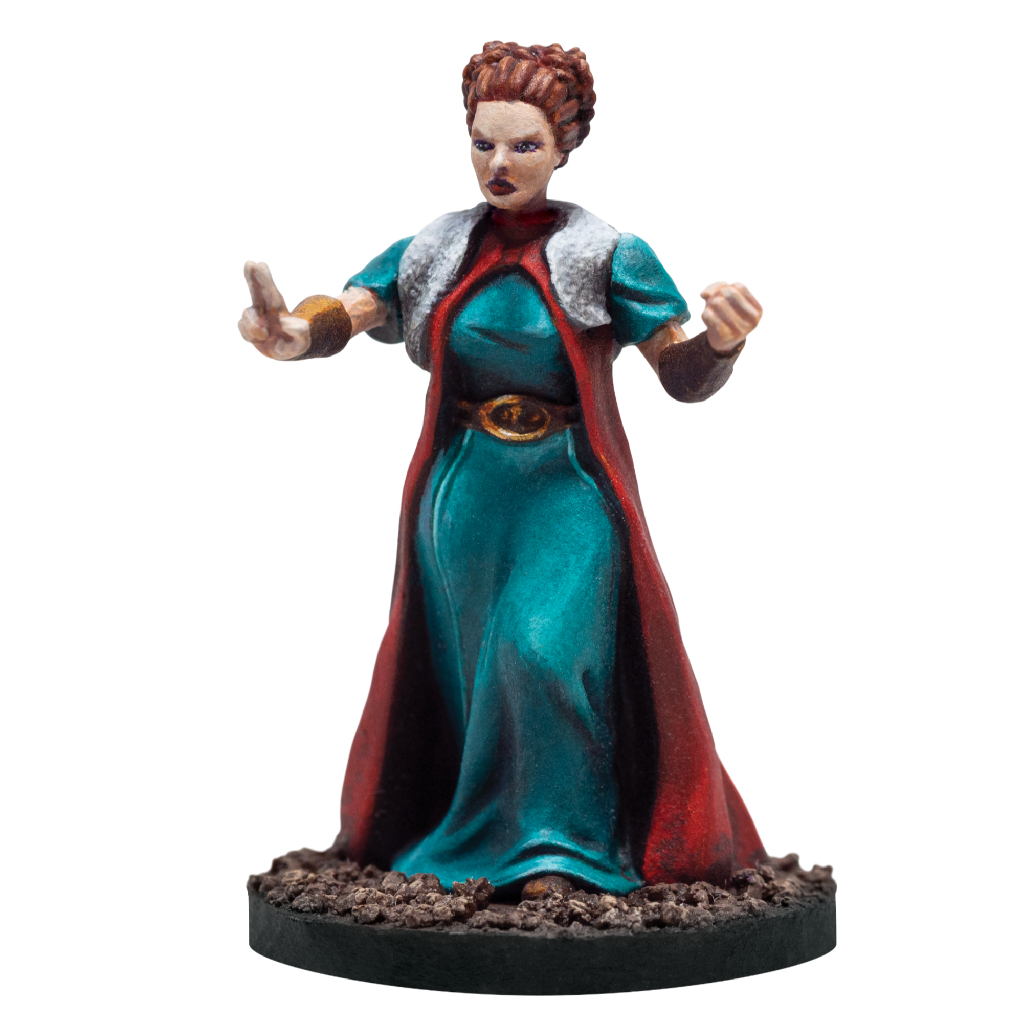 Oili - Human Light Armored 28mm Miniature by Adventurers & Adversaries - A&A 0019
