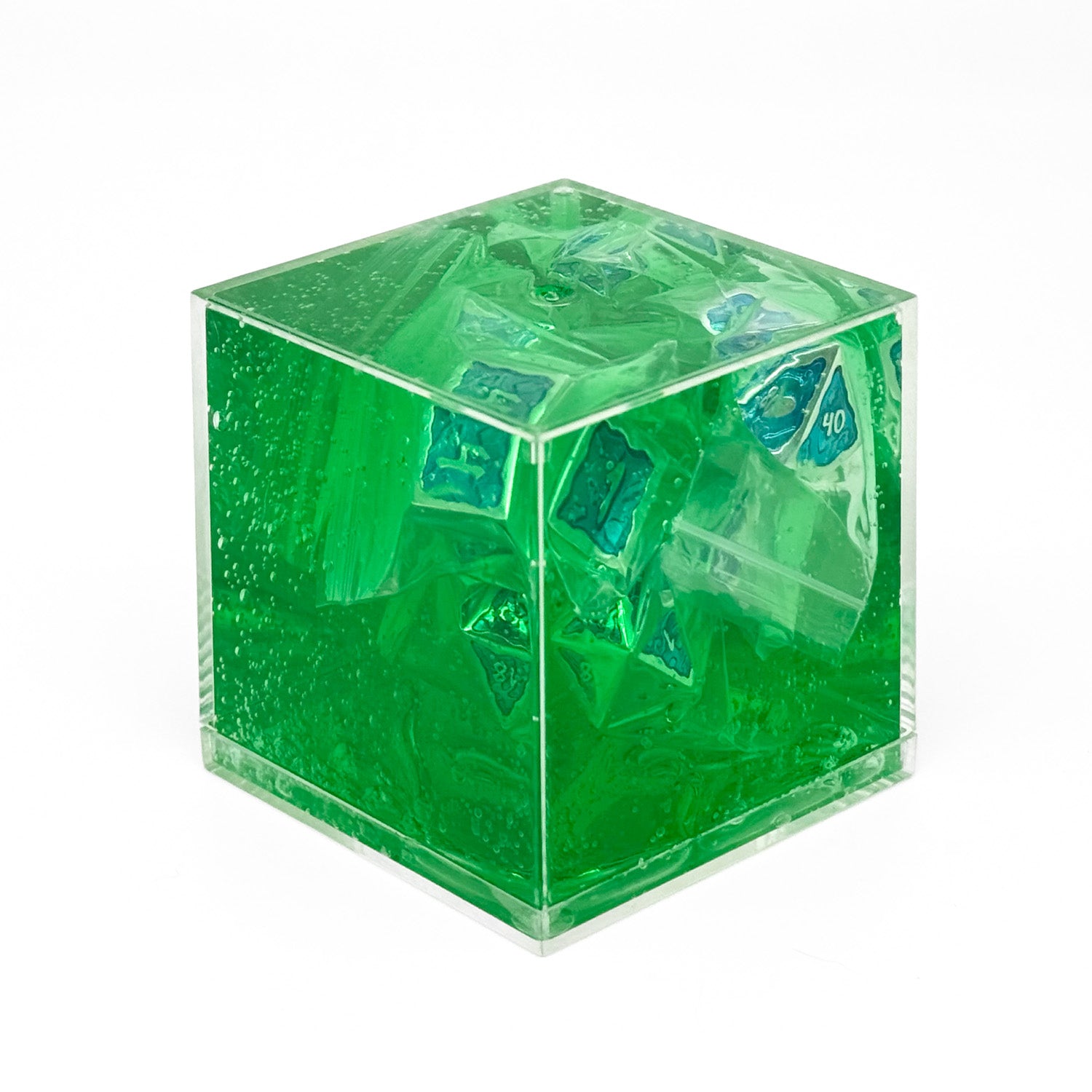 Ooze of Doom RPG Set - Chilling Despair-Metal Dice-Norse Foundry-DND Dice-Gaming Dice-Dungeons and Dragons Dice
