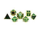 Ooze of Doom RPG Set - Eerie Greed-Metal Dice-Norse Foundry-DND Dice-Gaming Dice-Dungeons and Dragons Dice