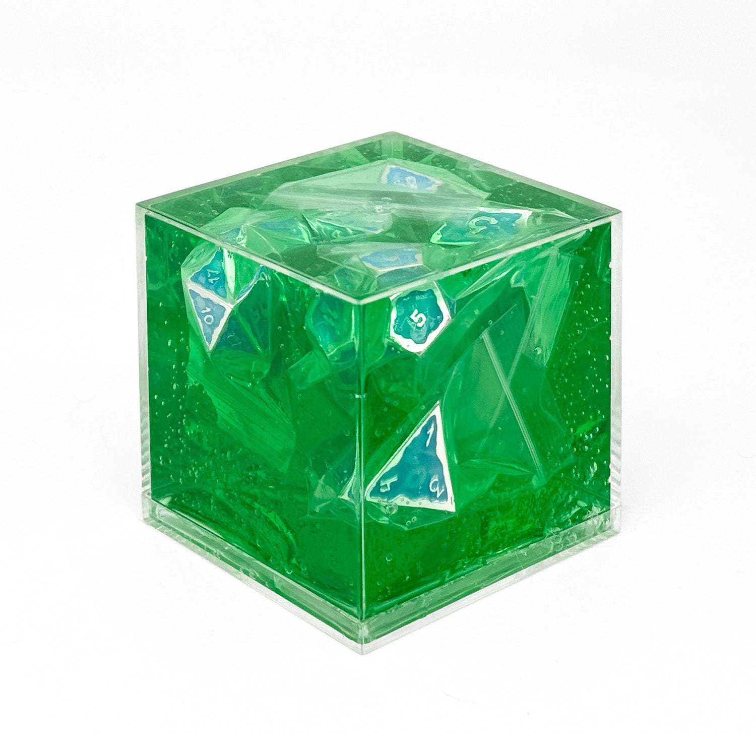 Ooze of Doom RPG Set - Ghastly Abyss-Metal Dice-Norse Foundry-DND Dice-Gaming Dice-Dungeons and Dragons Dice