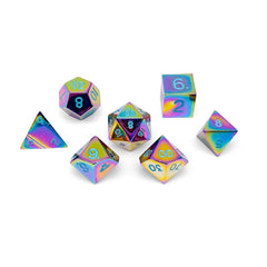 Queens Treasure - 7 Piece Metal D&D & RPGs Dice Set