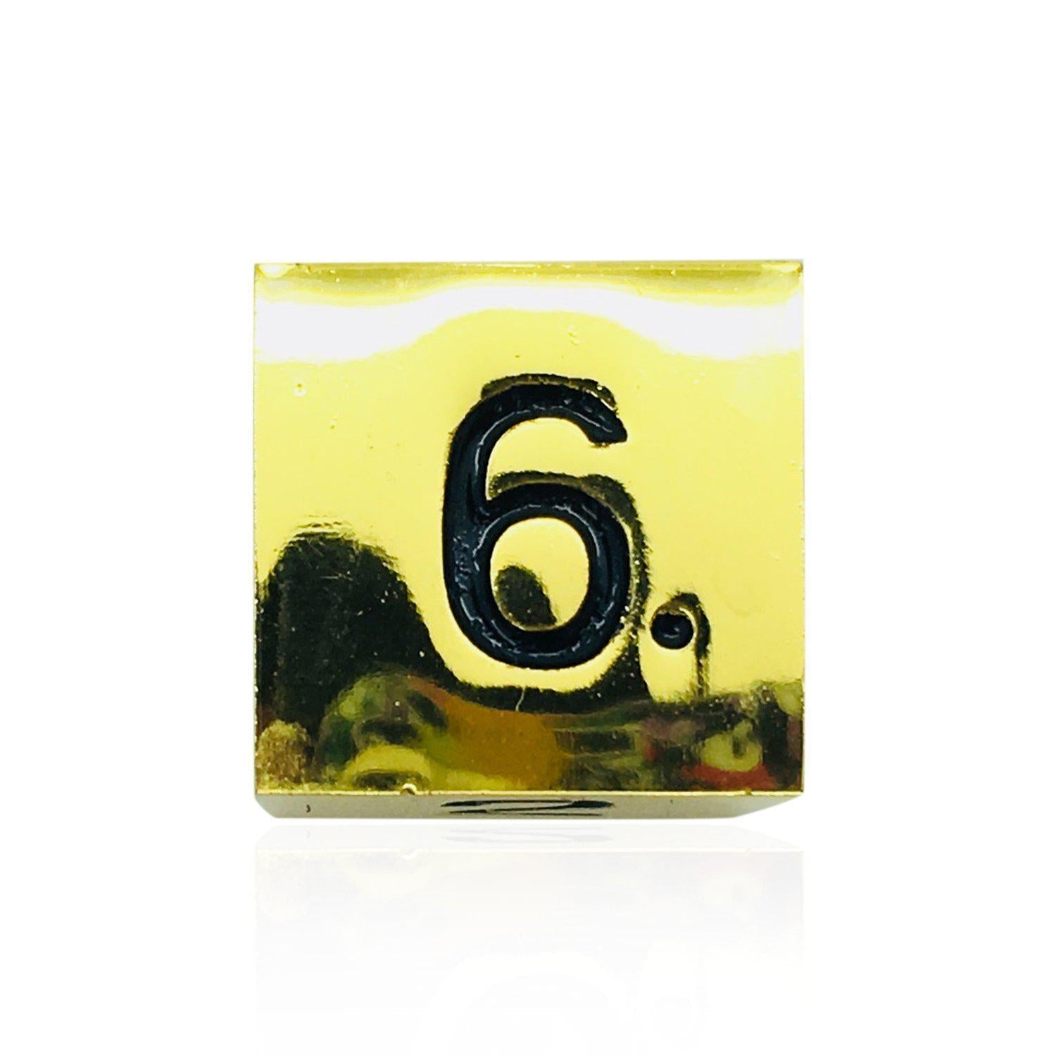 Single Alloy D6 in Dead Man's Gold by Norse Foundry - NOR 04600