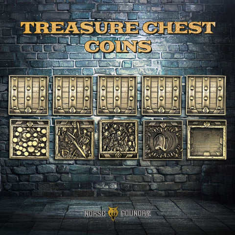 Treasure Chest Coin - Variety Set