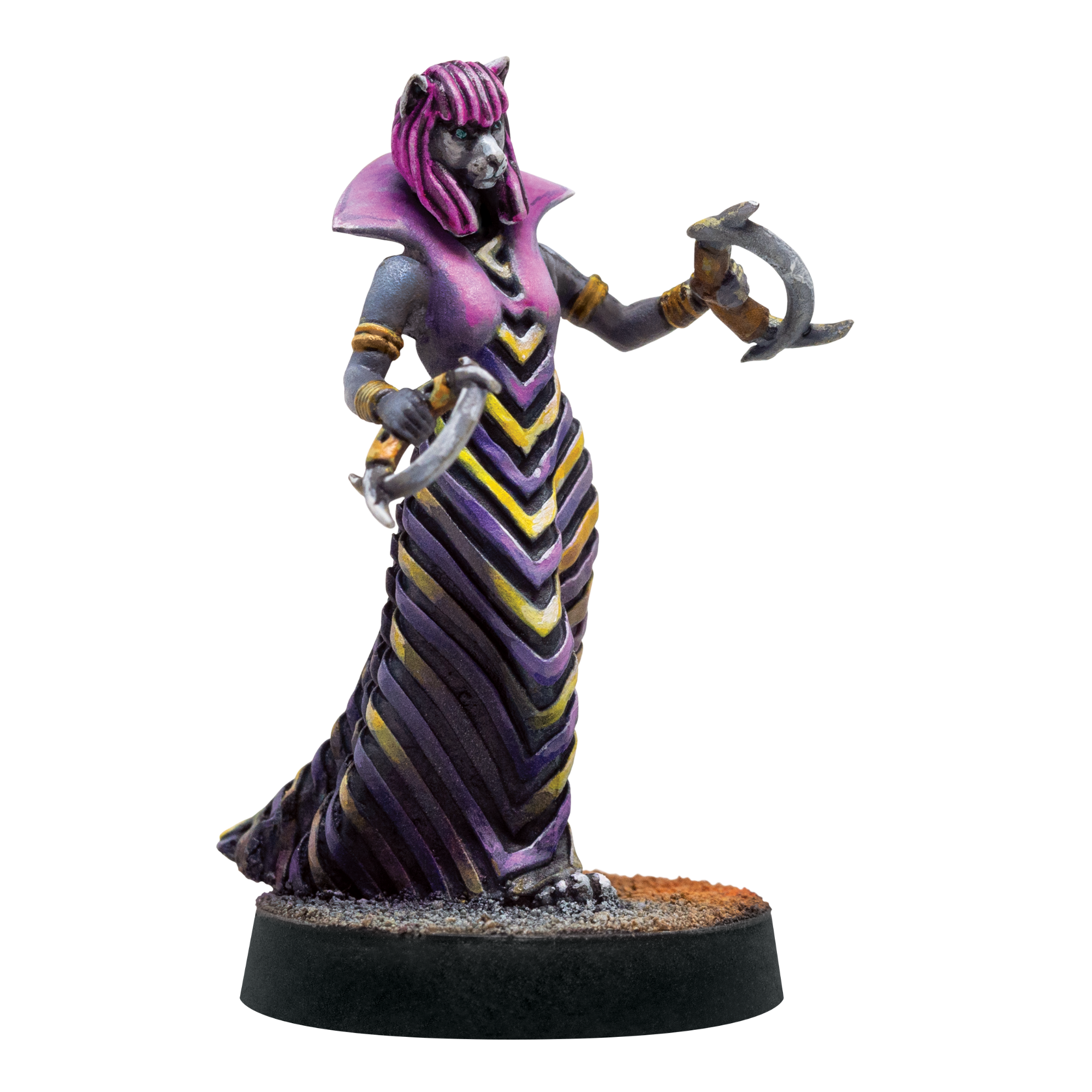 Vibrant Patch - Cattus Light Armored 28mm Miniature By Adventurers & Adversaries - A&A 0036
