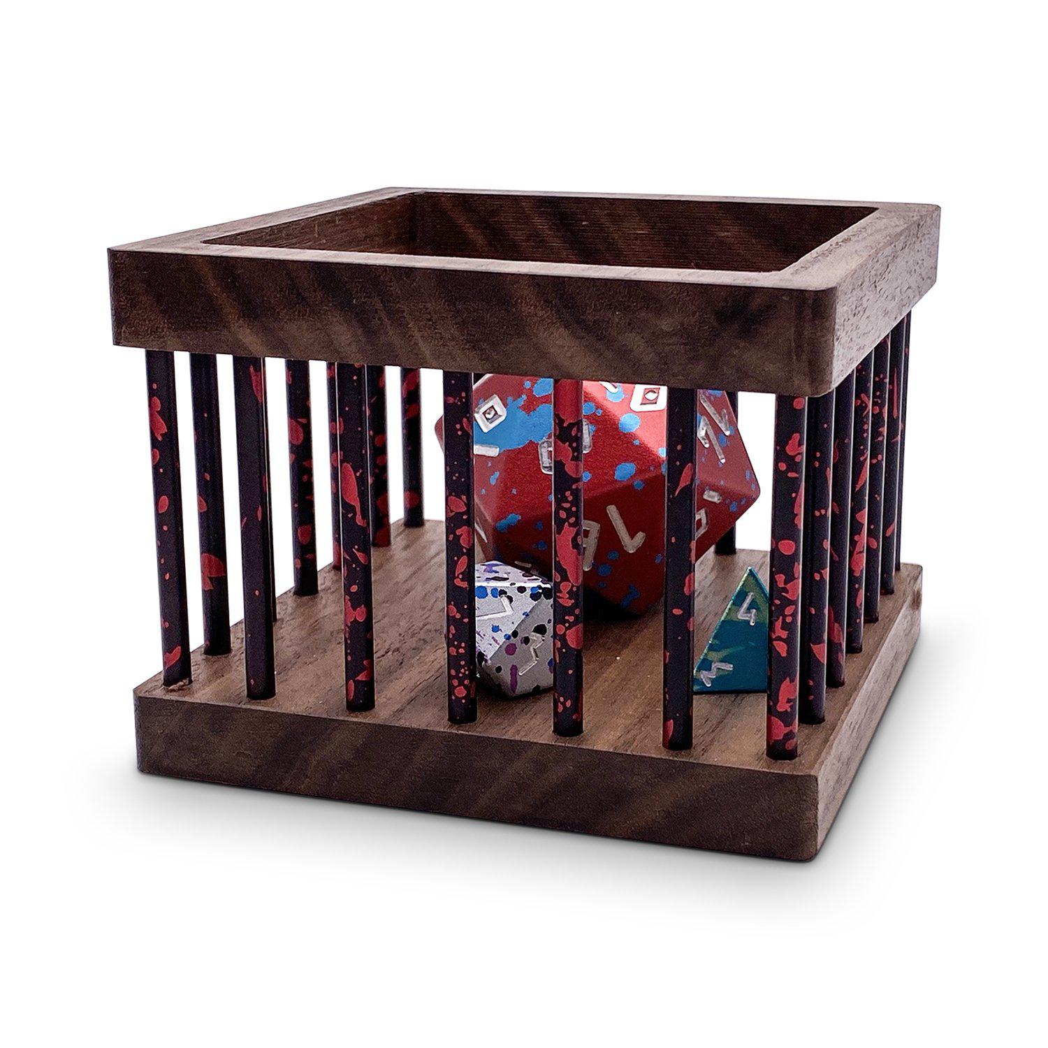 Walnut Wood Dice Jail - NOR 03027_Parent