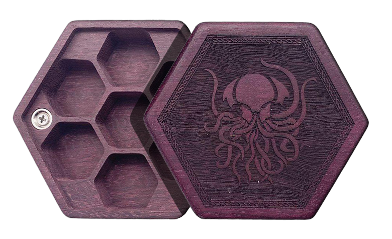 Norse Foundry Exclusive - Purpleheart Elderwood Hex Chest
