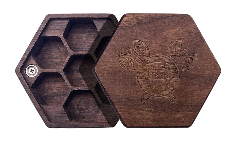 Norse Foundry Exclusive - Walnut Elderwood Hex Chest