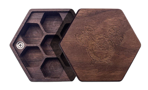 Norse Foundry Exclusive - Walnut Elderwood Hex Chest