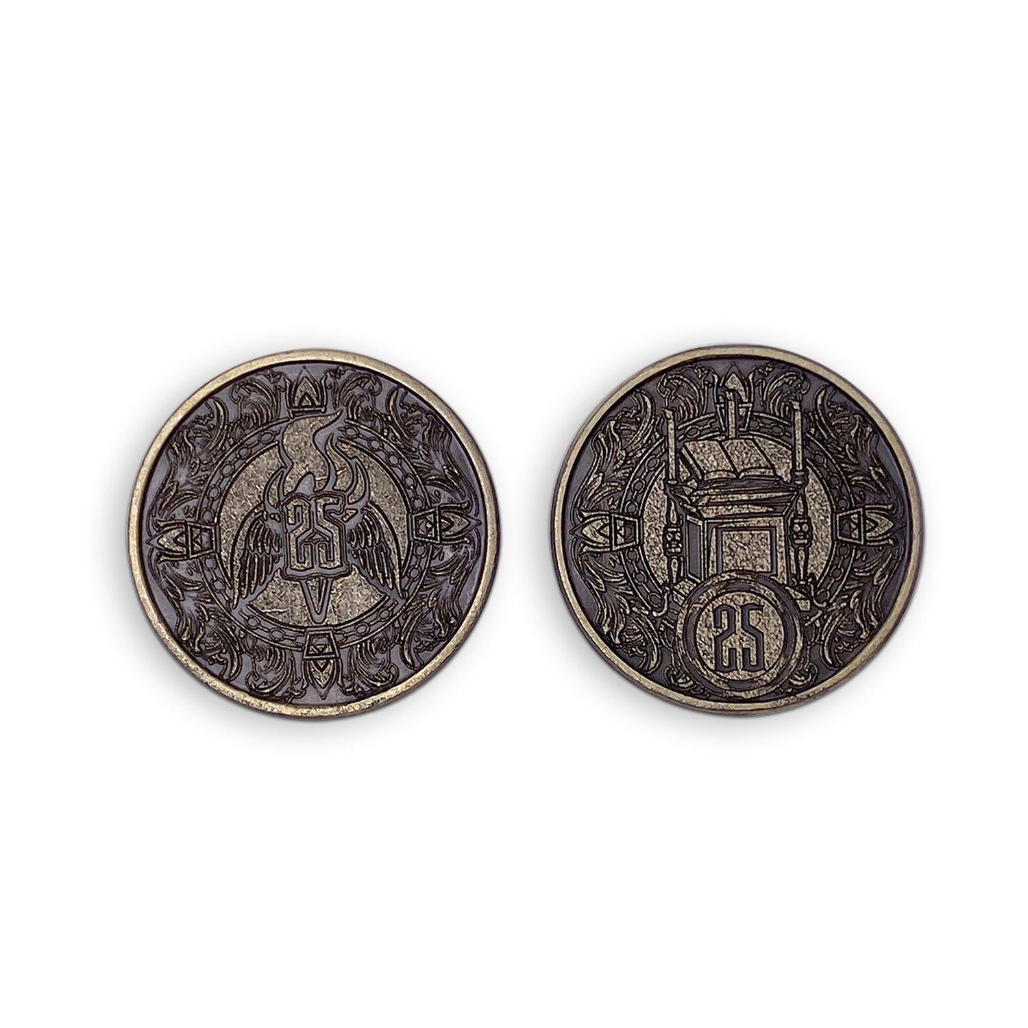 Adventure Coins - Cleric Metal Coins Set of 10-Norse Foundry-Norse Foundry-RPG Coins-Metal Coins-DND Coins-TTRPG Coins-dnd accessories-d&d coins