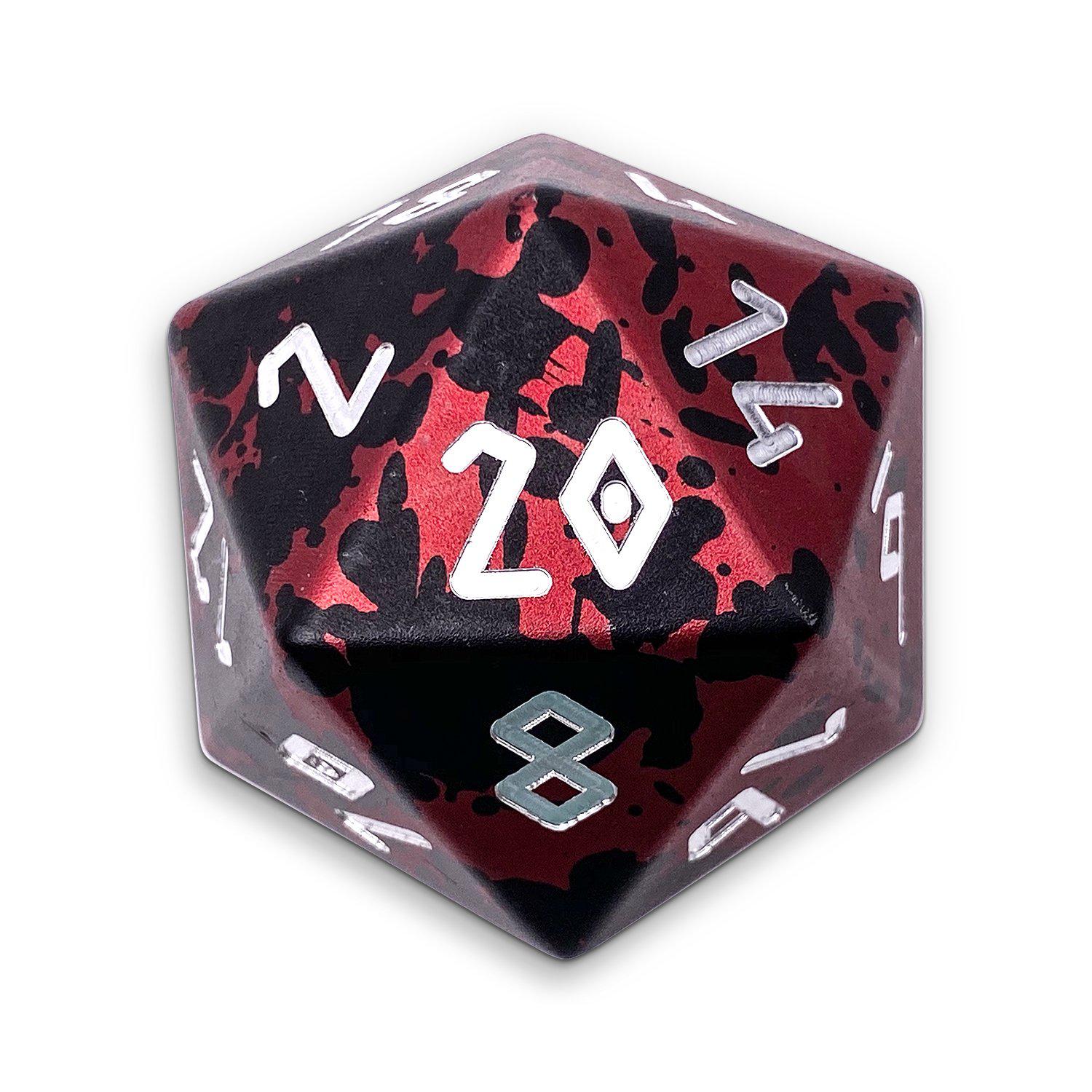 Berserker's Frenzy - Boulder® 55mm 6063 Aluminum Wondrous Dice