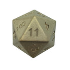 Bronze - Single D20 True Metal Dice-Metal Dice-Norse Foundry-Norse Foundry-dungeons & dragons-d&d dice-rpg d20-metal d20-d&d-d20-luxury dice-perfect for tabletop rpgs