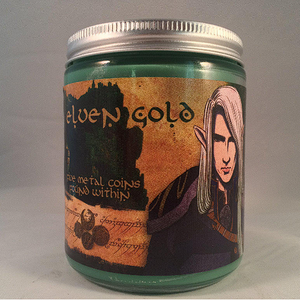 Coins of the Forge RPG Coin Candle by Calliope Candleworks