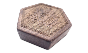 Norse Foundry Exclusive - Walnut Elderwood Hex Chest