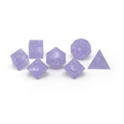 Frosted Shattered Zircon Alexandrite - Raised-Glass Dice-Norse Foundry-Norse Foundry-zircon glass dice-dungeons & dragons-d&d dice set-rpg dice set-glass dice set-d&d-perfect for tabletop rpgs