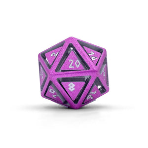 Warlock Pink - Nimbus™ 7 Piece RPG Set 6063 Aluminum Dice