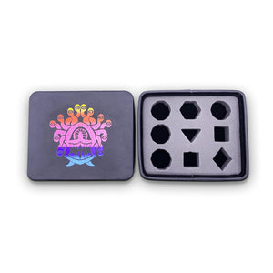 Rainbow Eye Tyrant Leatherette Dice Case