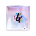 K9 Rainbow Glass - Single D6 K9 Glass Dice-Glass Dice-Norse Foundry-Norse Foundry-dungeons & dragons-d&d dice-rpg d6-glass d6-d&d-d6-perfect for tabletop rpgs