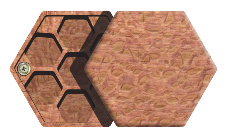 Lacewood Elderwood Hex Chest