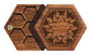 Mahogany Elderwood Hex Chest