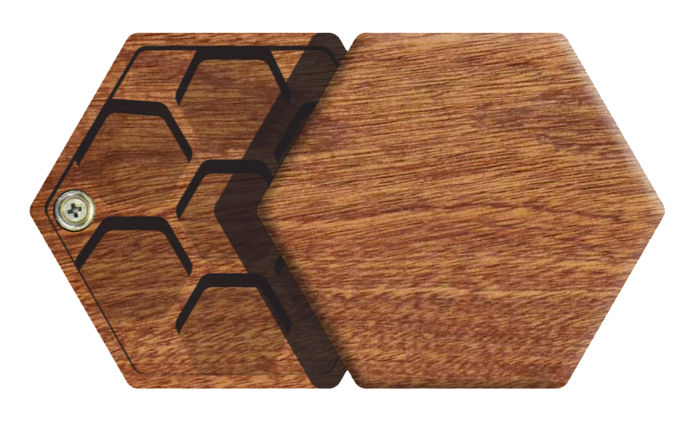 Mahogany Elderwood Hex Chest