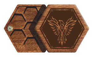 Mahogany Elderwood Hex Chest