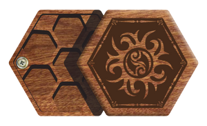 Mahogany Elderwood Hex Chest