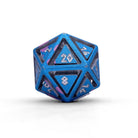 Miami Dice - Nimbus™ 7 Piece RPG Set 6063 Aluminum Wondrous Dice-Aluminum Dice-Norse Foundry-Norse Foundry-aluminum dice-dungeons & dragons-d&d dice set-rpg dice set-aluminum d&d dice set-d&d-lightweight-perfect for tabletop rpgs