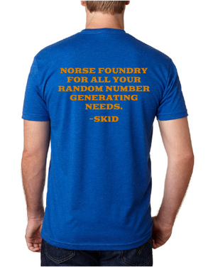 Glass Cannon Podcast GCP Skid Norse Foundry T-Shirt