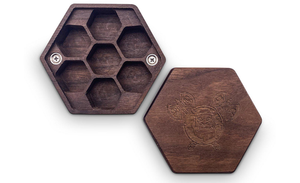 Norse Foundry Exclusive - Walnut Elderwood Hex Chest