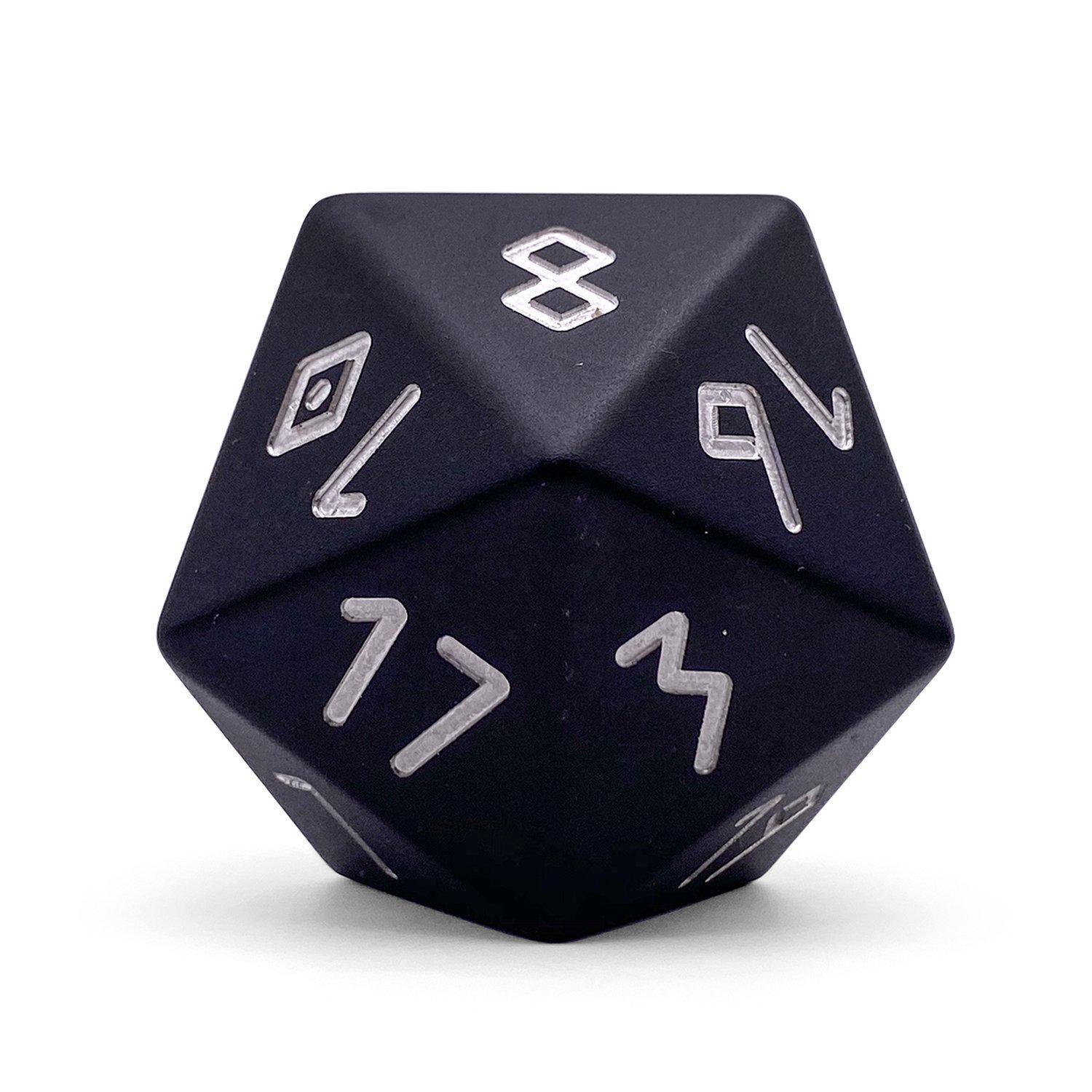 Night Black - Boulder® 55mm 6063 Aluminum Dice