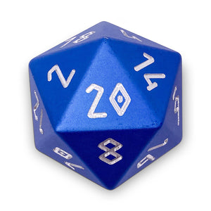 Noble Blue - Boulder® 55mm 6063 Aluminum Dice