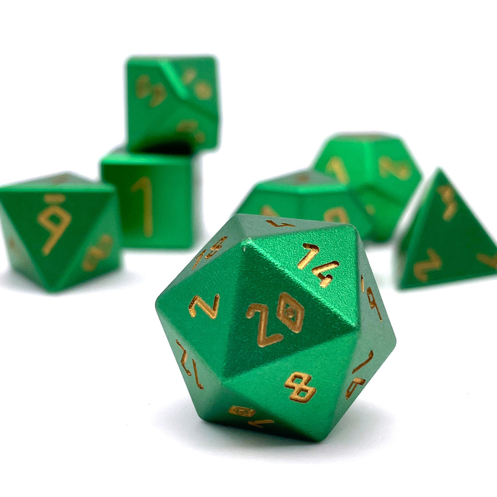 Orb Series™ Dice - 7 Piece RPG Set 6063 Aluminum
