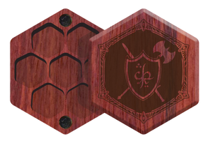 Padauk Elderwood Mini Hex Chest