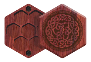 Padauk Elderwood Mini Hex Chest