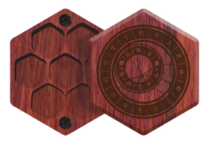 Padauk Elderwood Mini Hex Chest
